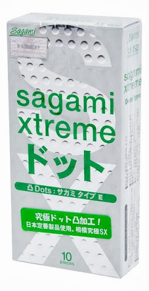 Презервативы Sagami Xtreme Type-E с точками - 10 шт. - Sagami - купить с доставкой в Черкесске