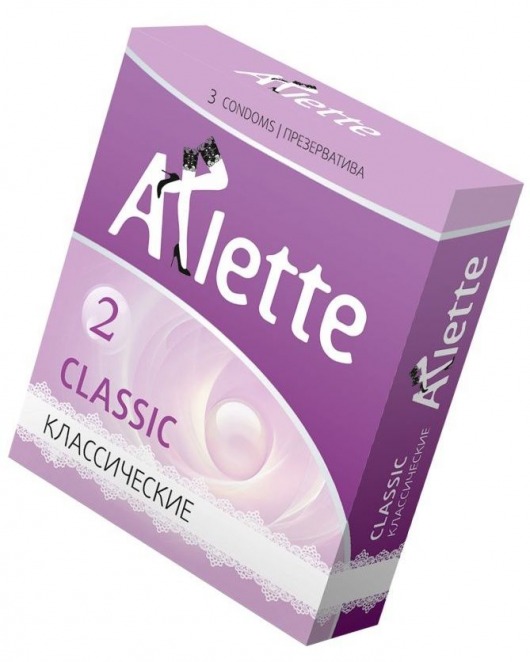 Классические презервативы Arlette Classic - 3 шт. - Arlette - купить с доставкой в Черкесске