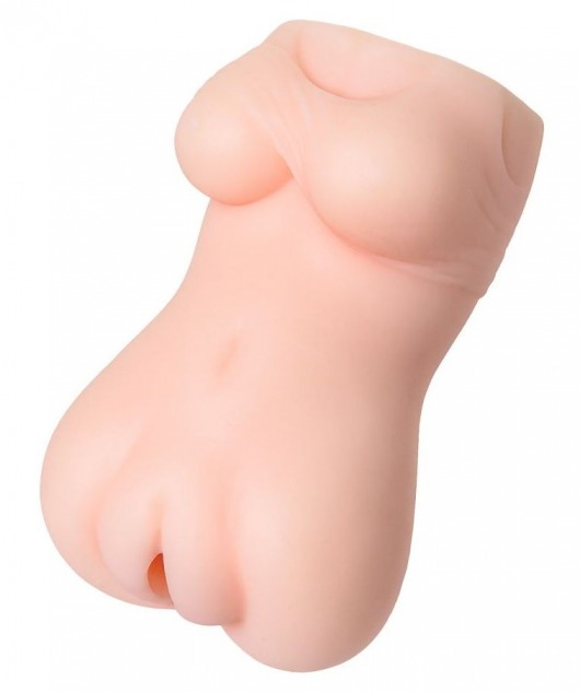 Телесный мастурбатор Juicy Pussy Cherry Ripe - ToyFa - в Черкесске купить с доставкой