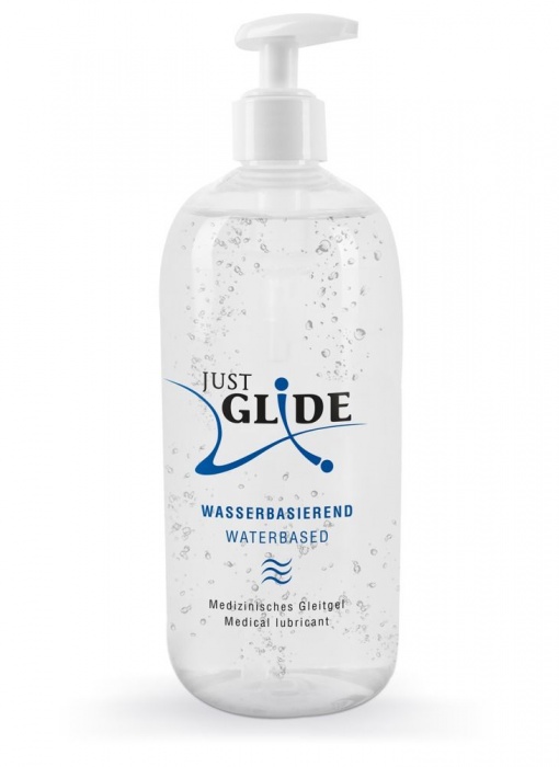 Гель-смазка на водной основе Just Glide с дозатором - 500 мл. - Orion - купить с доставкой в Черкесске
