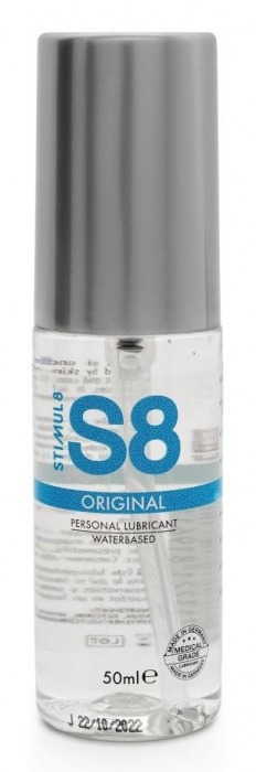 Универсальный лубрикант на водной осноdе S8 Original Lube - 50 мл. - Stimul8 - купить с доставкой в Черкесске
