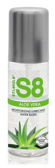 Лубрикант на водной основе S8 Aloe Vera Lube - 125 мл. - Stimul8 - купить с доставкой в Черкесске