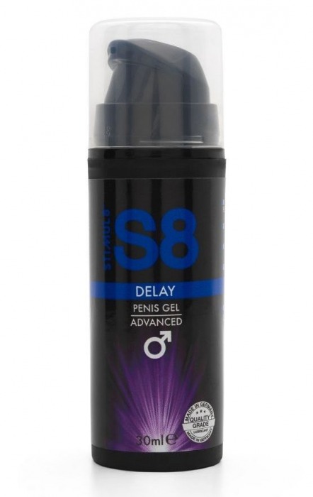 Пролонгирующий гель для мужчин S8 Delay Gel - 30 мл. - Stimul8 - купить с доставкой в Черкесске