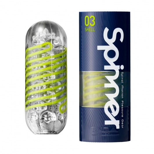 Мастурбатор SPINNER Shell - Tenga - в Черкесске купить с доставкой