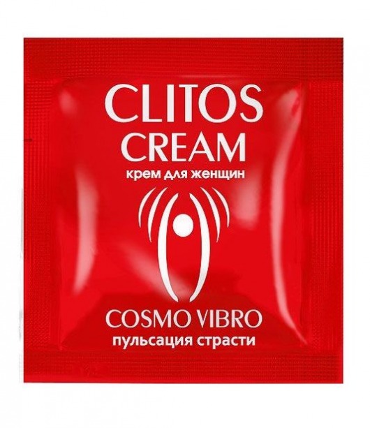 Пробник возбуждающего крема для женщин Clitos Cream - 1,5 гр. - Биоритм - купить с доставкой в Черкесске
