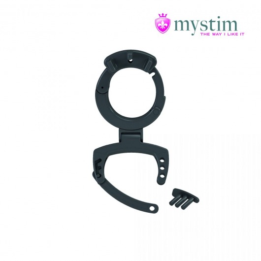 Пояс верности с электростимуляцией Pubic Enemy No 3 - MyStim - купить с доставкой в Черкесске