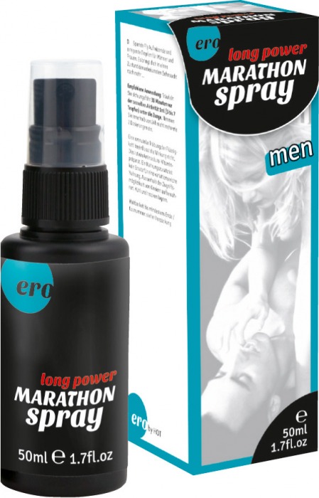 Пролонгирующий спрей для мужчин Long Power Marathon Spray - 50 мл. - Ero - купить с доставкой в Черкесске