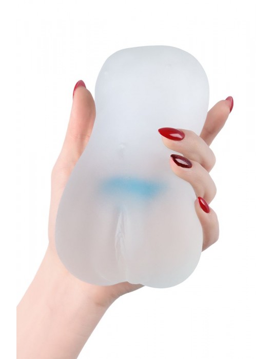 Прозрачный реалистичный мастурбатор Juicy Pussy Hot Crystal - ToyFa - в Черкесске купить с доставкой