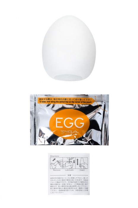 Мастурбатор-яйцо EGG Boxy - Tenga - в Черкесске купить с доставкой