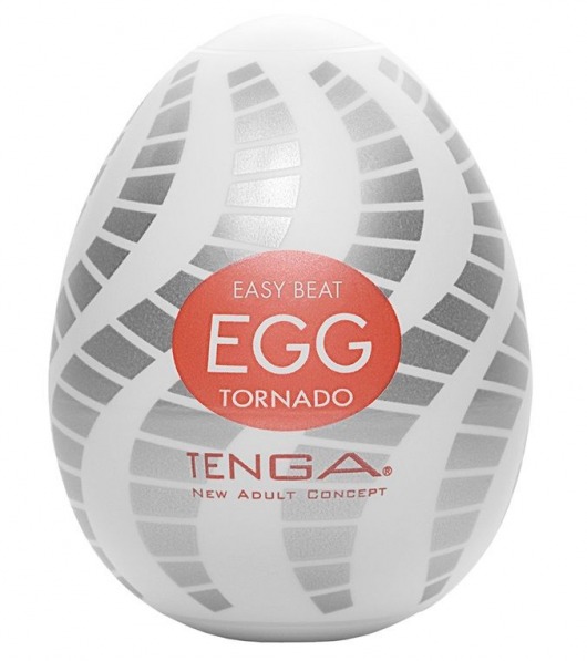 Мастурбатор-яйцо EGG Tornado - Tenga - в Черкесске купить с доставкой