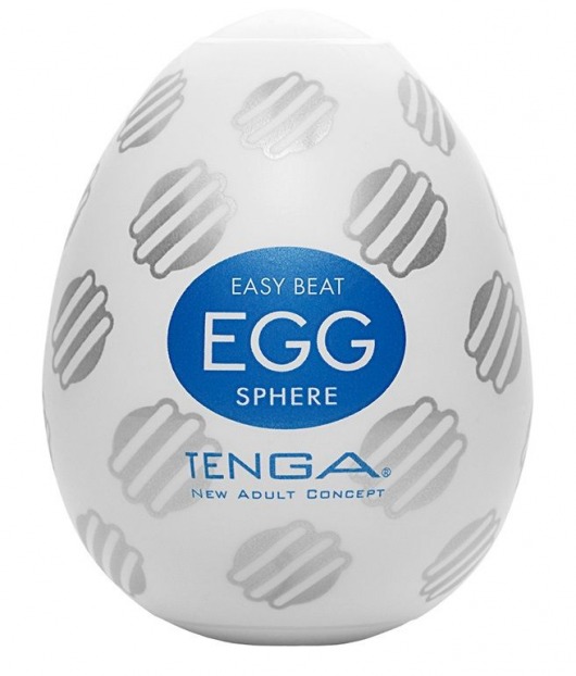 Мастурбатор-яйцо EGG Sphere - Tenga - в Черкесске купить с доставкой