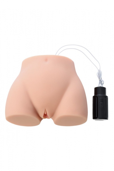 Мастурбатор-полуторс Cherry с вибрацией и двумя любовными тоннелями - KOKOS - в Черкесске купить с доставкой