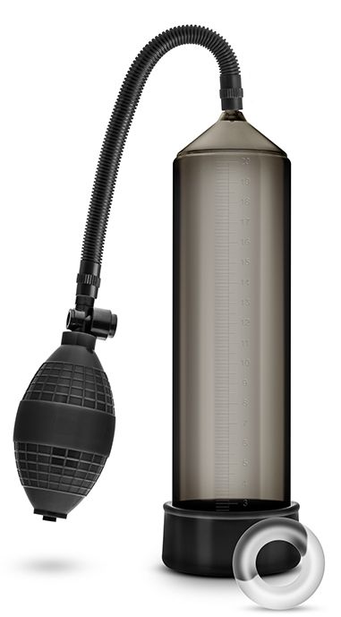 Черная вакуумная помпа VX101 Male Enhancement Pump - Blush Novelties - в Черкесске купить с доставкой