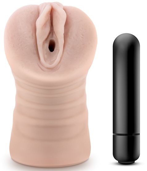 Телесный мастурбатор-вагина Rain - Blush Novelties - в Черкесске купить с доставкой
