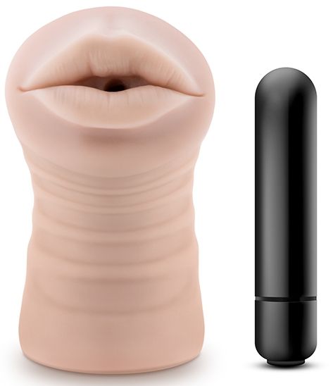 Телесный мастурбатор-ротик Skye - Blush Novelties - в Черкесске купить с доставкой