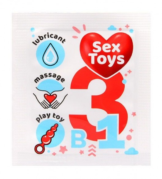 Гель-лубрикант на водной основе Sex Toys - 4 гр. - Биоритм - купить с доставкой в Черкесске