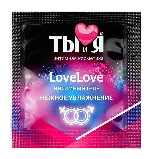 Пробник увлажняющего интимного геля LoveLove - 4 гр. - Биоритм - купить с доставкой в Черкесске
