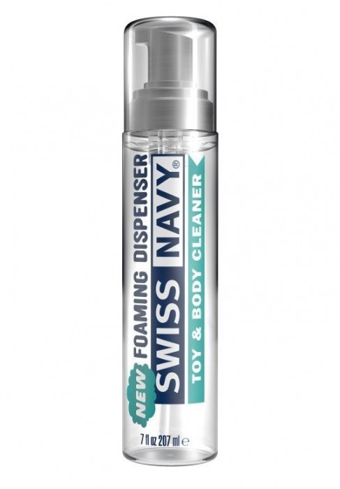 Очищающая пенка для игрушек и тела Swiss Navy Toy   Body Cleaner Foamer - 207 мл. - Swiss navy - купить с доставкой в Черкесске