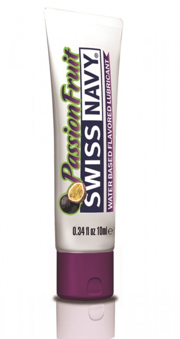 Лубрикант Swiss Navy Passion Fruit Lube с ароматом маракуйи - 10 мл. - Swiss navy - купить с доставкой в Черкесске