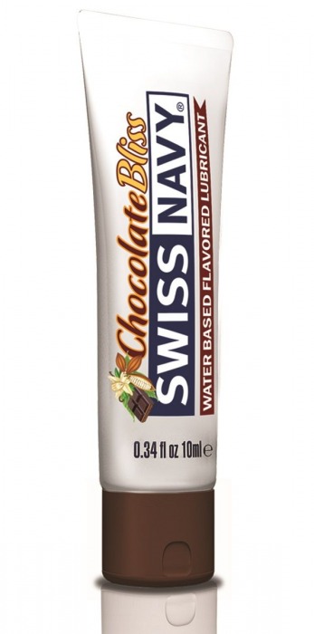 Лубрикант с ароматом шоколада Swiss Navy Chocolate Bliss Lube - 10 мл. - Swiss navy - купить с доставкой в Черкесске