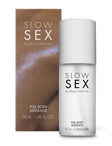 Массажный гель Slow Sex Full Body Massage - 50 мл. - Bijoux Indiscrets - купить с доставкой в Черкесске