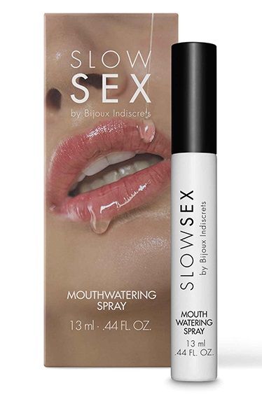Спрей для усиления слюноотделения Slow Sex Mouthwatering Spray - 13 мл. - Bijoux Indiscrets - купить с доставкой в Черкесске