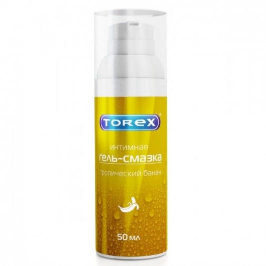 Гель-смазка на водной основе Torex  Тропический банан  - 50 мл. - Torex - купить с доставкой в Черкесске