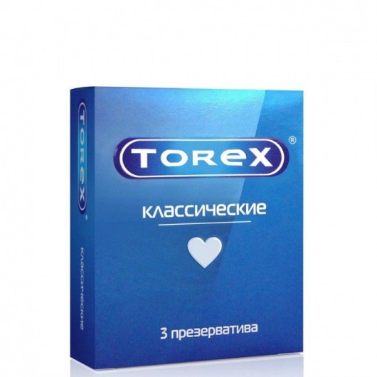 Гладкие презервативы Torex  Классические  - 3 шт. - Torex - купить с доставкой в Черкесске