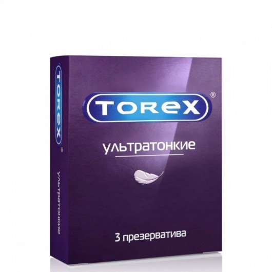 Презервативы Torex  Ультратонкие  - 3 шт. - Torex - купить с доставкой в Черкесске