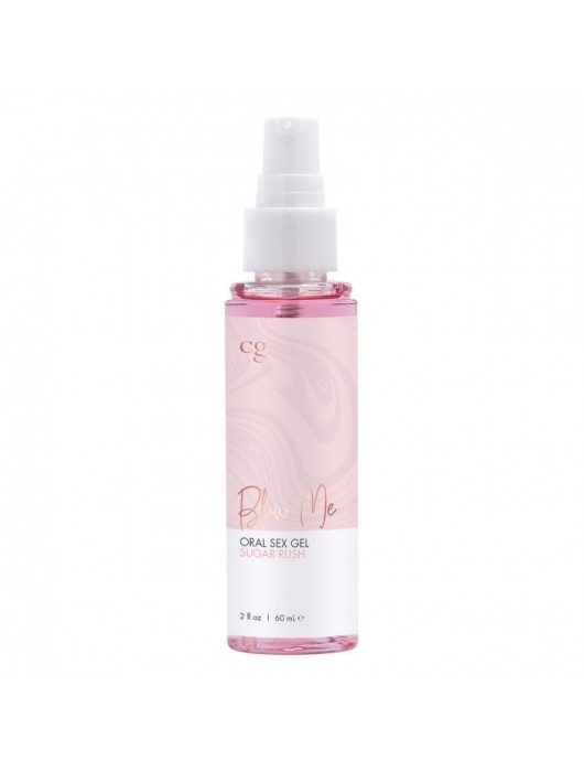 Гель для орального секса Sugar Rush с ароматом сладкой ваты - 60 мл. - CG - купить с доставкой в Черкесске