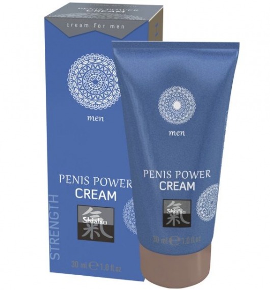 Возбуждающий крем для мужчин Penis Power Cream - 30 мл. - Shiatsu - купить с доставкой в Черкесске