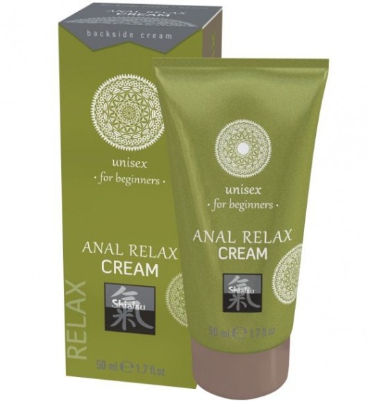 Анальный крем Anal Relax Cream - 50 мл. - Shiatsu - купить с доставкой в Черкесске