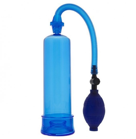 Синяя вакуумная помпа MENZSTUFF PENIS ENLARGER - Dream Toys - в Черкесске купить с доставкой