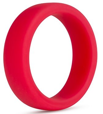 Красное эрекционное кольцо Silicone Go Pro Cock Ring - Blush Novelties - в Черкесске купить с доставкой