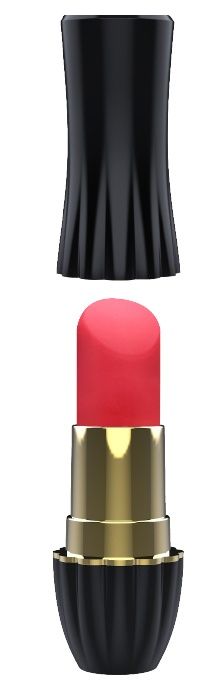 Клиторальный стимулятор-помада LIPSTICK - 9,3 см. - Dream Toys - купить с доставкой в Черкесске