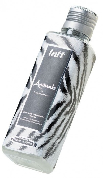 Массажное масло ANIMALS by Fatima Moura с возбуждающим эффектом - 130 мл. - INTT - купить с доставкой в Черкесске