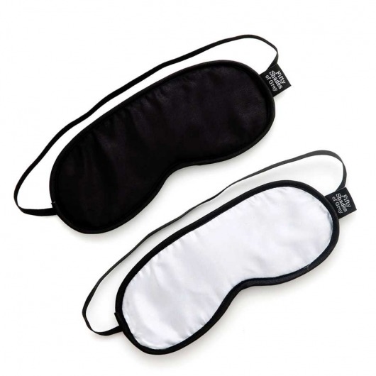 Набор из двух масок на глаза Soft Blindfold Twin Pack - Fifty Shades of Grey - купить с доставкой в Черкесске