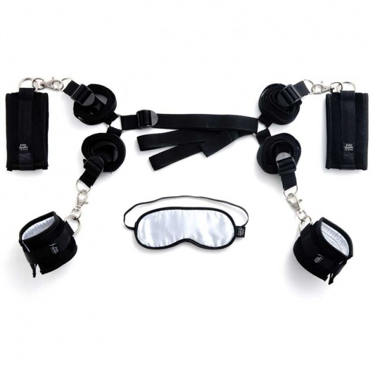 Комплект бондажа Under The Bed Restraints Kit - Fifty Shades of Grey - купить с доставкой в Черкесске