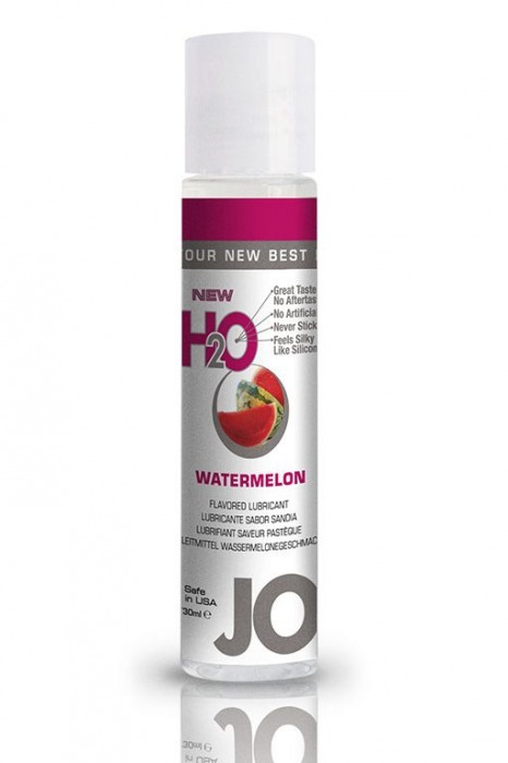 Лубрикант с ароматом арбуза JO Flavored Watermelon - 30 мл. - System JO - купить с доставкой в Черкесске