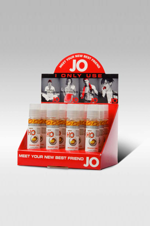 Лубрикант с ароматом персика JO Flavored Peachy Lips - 30 мл. - System JO - купить с доставкой в Черкесске