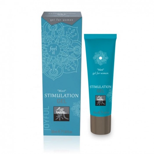 Возбуждающий интимный гель STIMULATION GEL Mint - 30 мл. - Shiatsu - купить с доставкой в Черкесске
