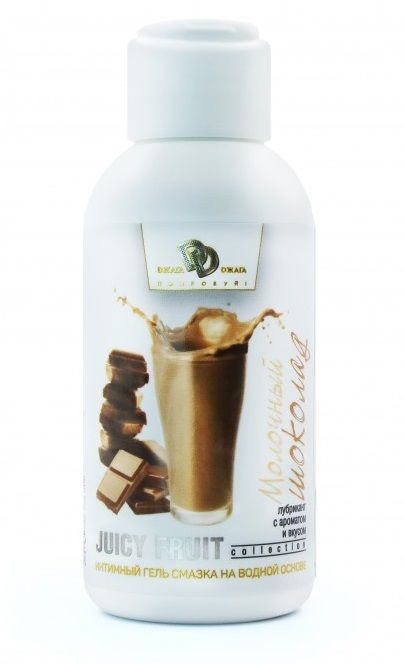 Интимный гель-смазка JUICY FRUIT с ароматом молочного шоколада - 100 мл. - БиоМед - купить с доставкой в Черкесске