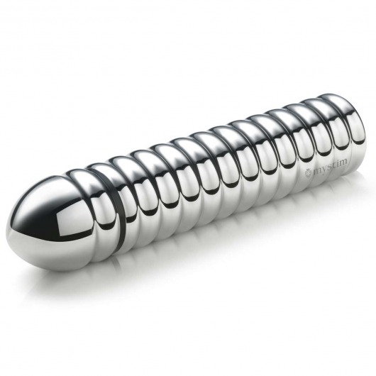 Рельефный фаллос для интенсивного электросекса Groovey George - 20 см. - MyStim - купить с доставкой в Черкесске