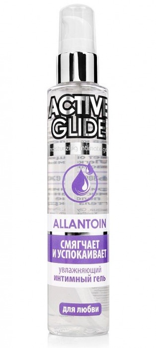 Увлажняющий интимный гель Active Glide Allantoin - 100 гр. - Биоритм - купить с доставкой в Черкесске