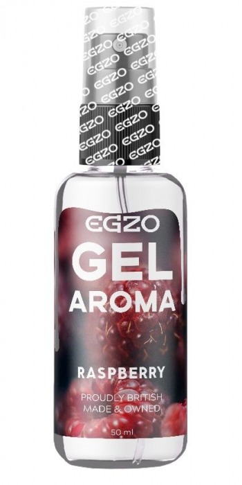Интимный лубрикант EGZO AROMA с ароматом малины - 50 мл. - EGZO - купить с доставкой в Черкесске