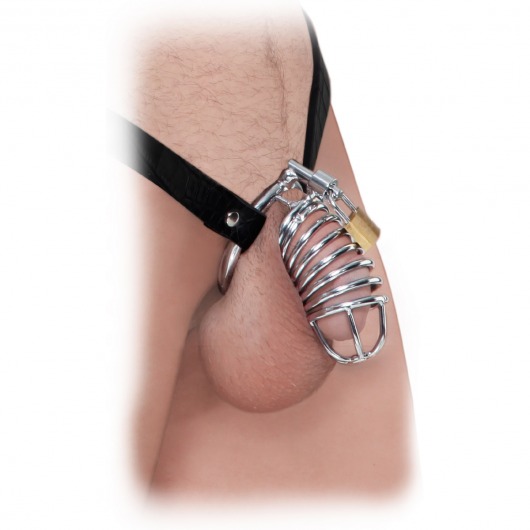 Кольцо верности Extreme Chastity Belt с фиксацией головки - Pipedream - купить с доставкой в Черкесске