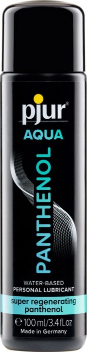 Лубрикант на водной основе с пантенолом pjur AQUA Panthenol - 100 мл. - Pjur - купить с доставкой в Черкесске
