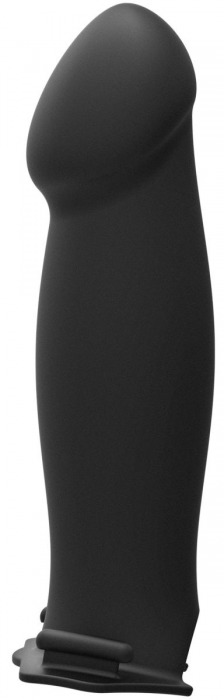 Черный полый страпон с креплением BE Bold - 20,32 см. - Doc Johnson - купить с доставкой в Черкесске