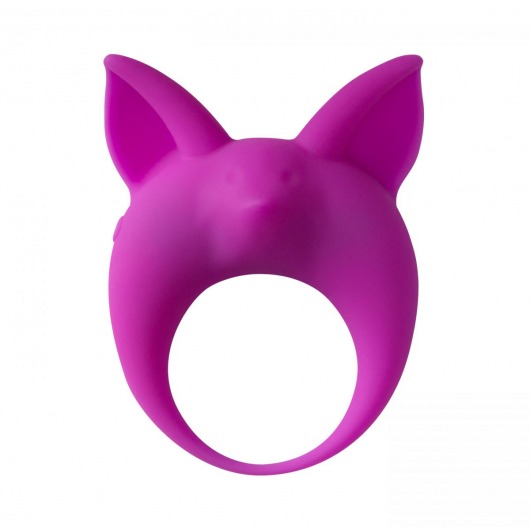 Фиолетовое эрекционное кольцо Kitten Kyle - Lola Games - в Черкесске купить с доставкой