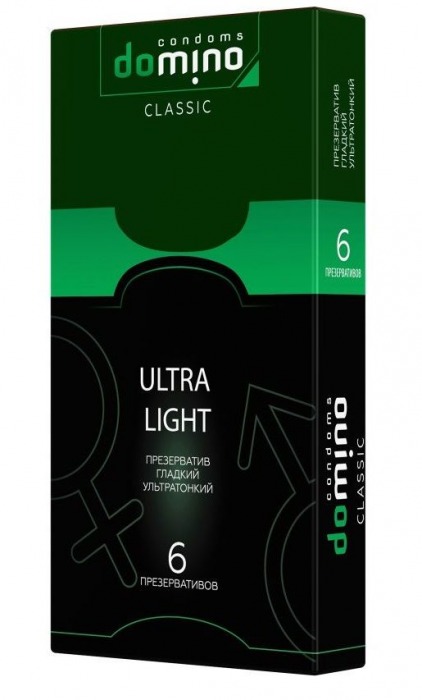 Супертонкие презервативы DOMINO Ultra Light - 6 шт. - Domino - купить с доставкой в Черкесске